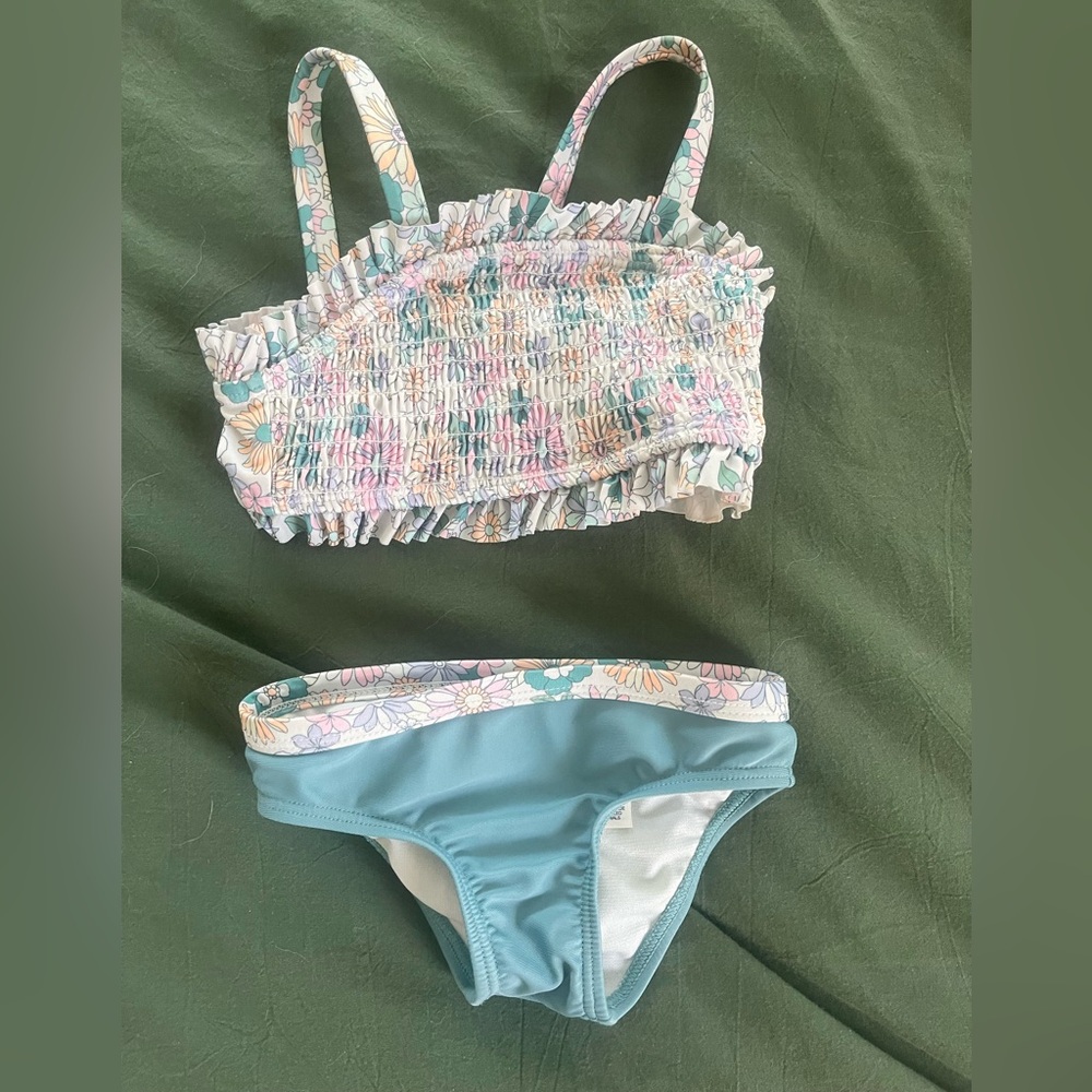 Wonder Nation Floral Bikini Set